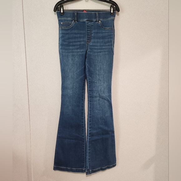 SPANX Flare Jeans Small High Rise - Picture 1 of 5